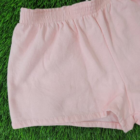Vintage 80s Sporty Gym Shorts Womens L/XL Pink USA - Picture 13 of 13